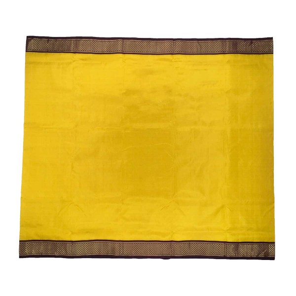 Handloom 9.5 Yards Silk Saree - Pure Jari