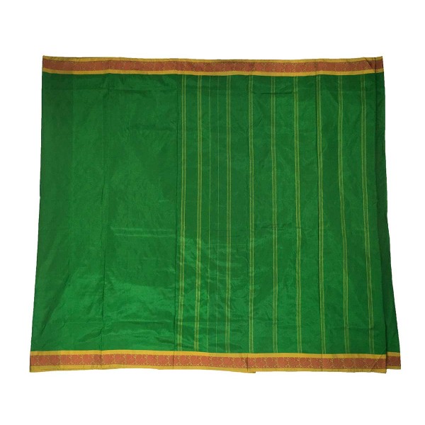 Green 9.5 Yards Silk Saree - Shipping Charges