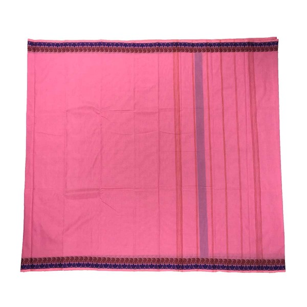 Pastel Pink Kanchi Cotton Saree