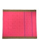 Light Rose Pure Cotton Saree