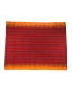 Red Fancy Pure Cotton Saree