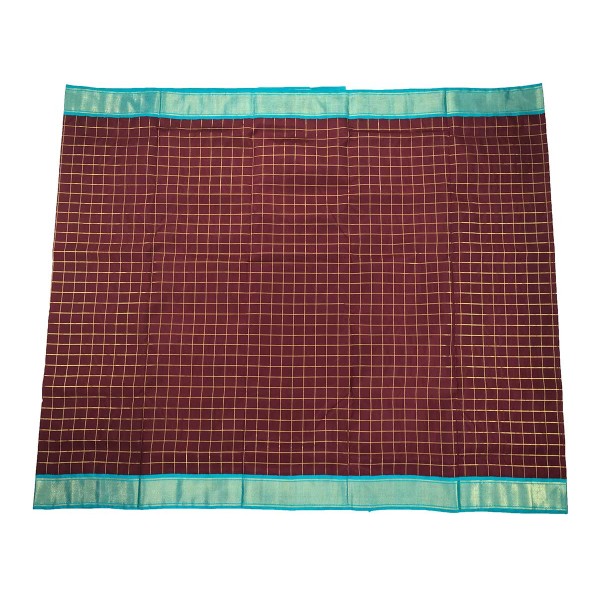 Korvai 9.5 Yards Silk Saree - Pure Jari