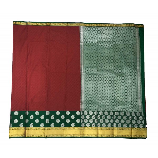 Maroon South Silk Saree