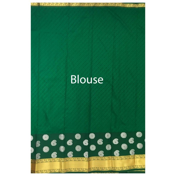 Maroon South Silk Saree