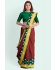 Maroon South Silk Saree