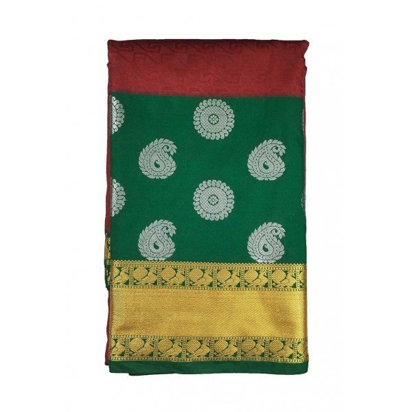 Maroon South Silk Saree Maroon South Silk Saree
