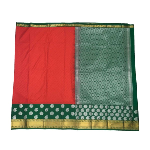 Red South Silk Saree
