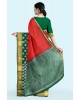 Red South Silk Saree