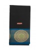 Plain Black Cotton Saree