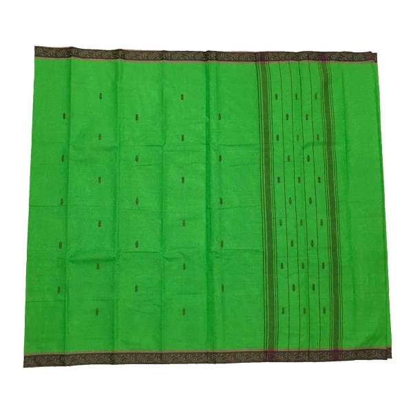 Green Kanchi Cotton Saree