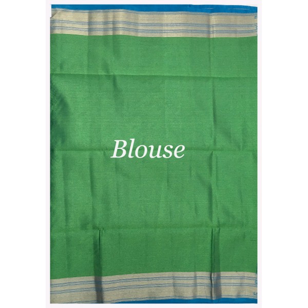 Designer Kora Cotton Saree - Organza Weave 