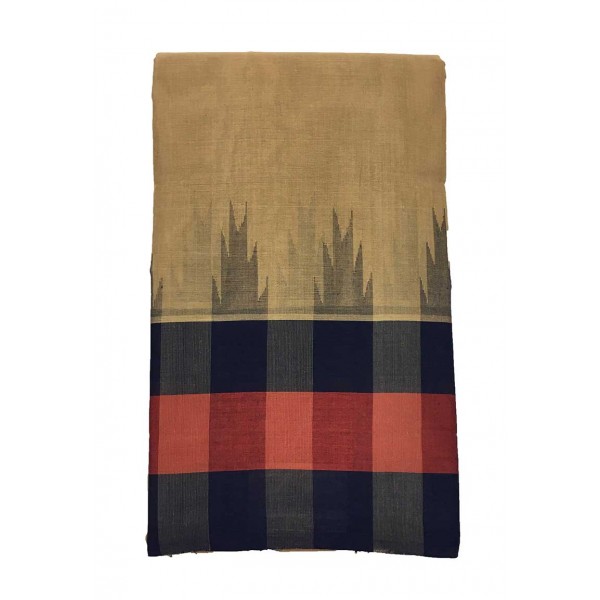 Temple Border Cotton Saree Temple Border Cotton Saree
