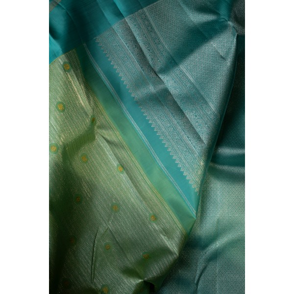 Pastel Kanchipuram Silk Saree