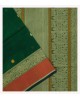 Green Silk Cotton Saree