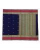 Navy blue Silk Cotton Saree