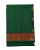 10 Yards Green Silk Saree - Pure Jari