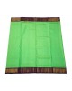 Korvai 10  Yards Silk Saree - Light Green