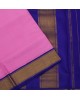 Pink  10 Yards Saree -korvai