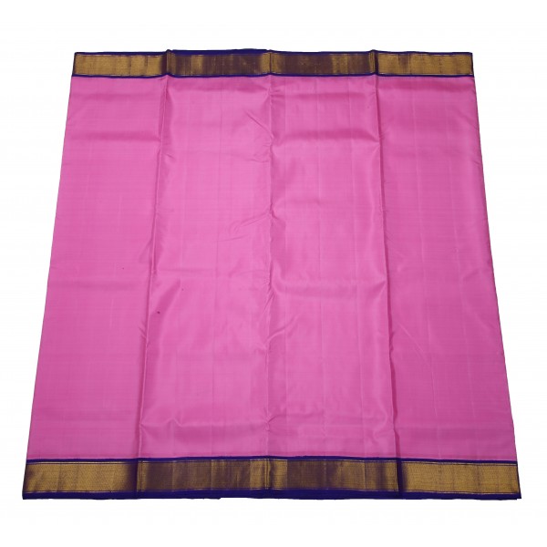 Pink  10 Yards Saree -korvai