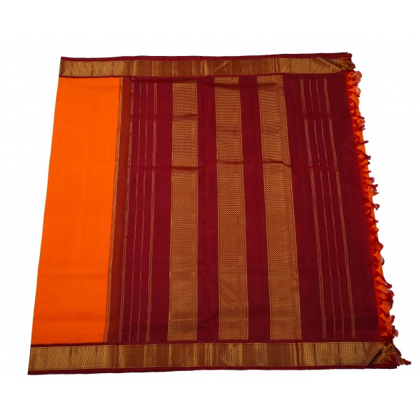 9.5 Yards Pure Silk Saree