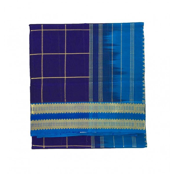 Double Border Handloom Silk Cotton Saree Double Border Handloom Silk Cotton Saree