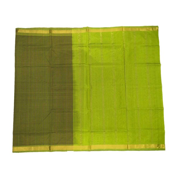 Light Green Silk Cotton Saree