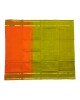 Orange Silk Cotton Saree