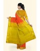 Orange Body Butta Silk Cotton Saree