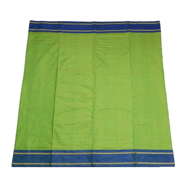10 Yards Silk Saree - Light Green (Alli)